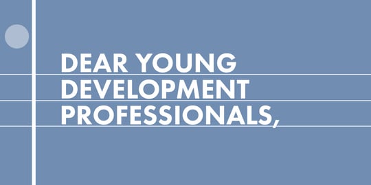 Advice to Young Development Professionals