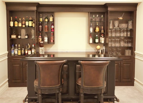 Choc Pear Back Bar 103A