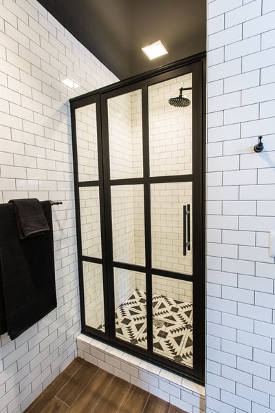 Gridscapes 1 Door & Panel Shower Enclosure