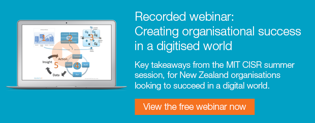 Free recorded webinar: Creating organisational success in a digitised world
