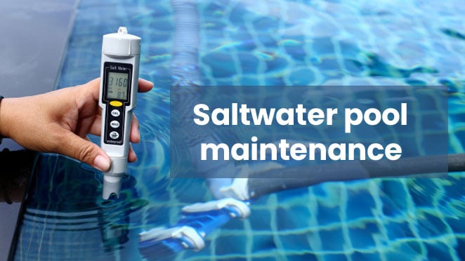 salt swimming pool maintenance