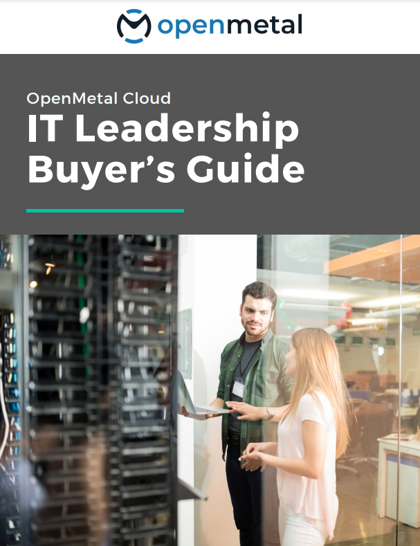 OpenMetal Cloud IT Leadership Buyers Guide