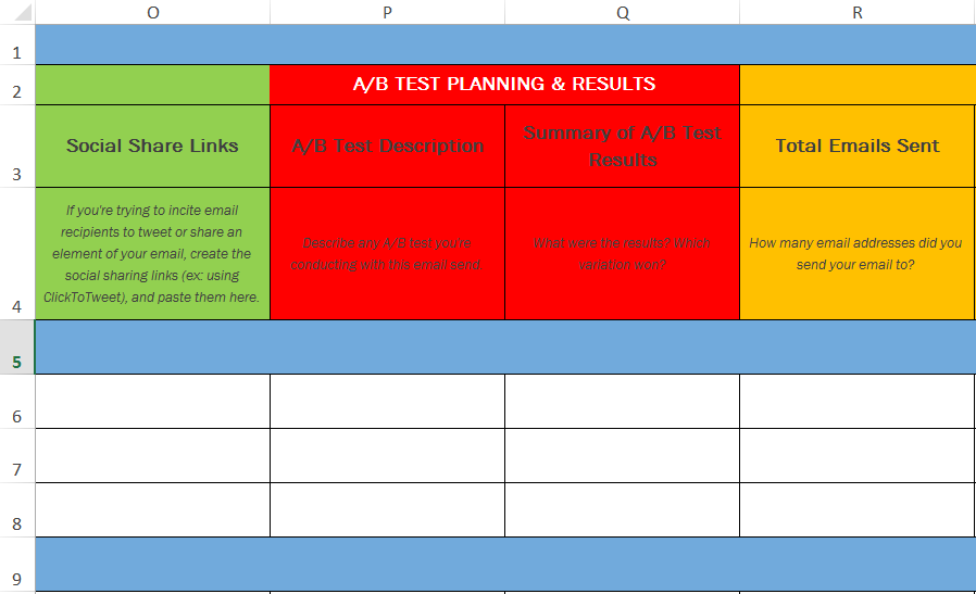 email_marketing_planning_template_ab_testing_section