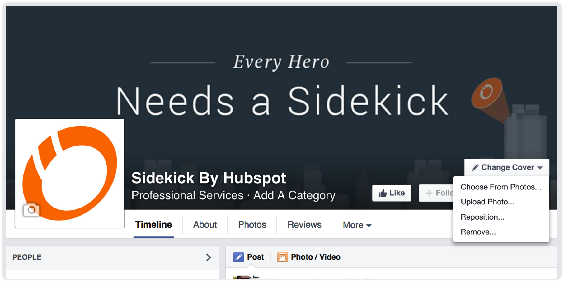 every-hero-needs-sidekick-by-hubspot-facebook-cover-photo