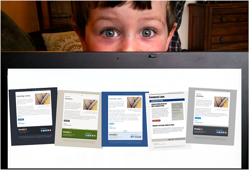 email design kid