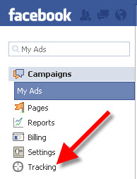 Facebook Conversion Tracking Tool Feature