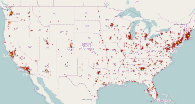 twitter heatmap 2