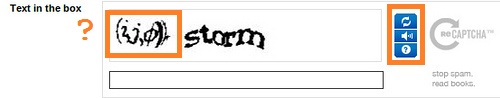 unintelligible captcha