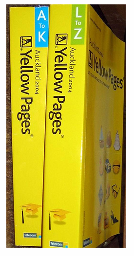 yellow pages are becoming obsolete