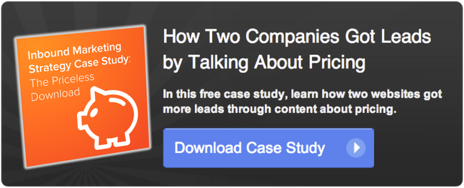 pricing case study cta