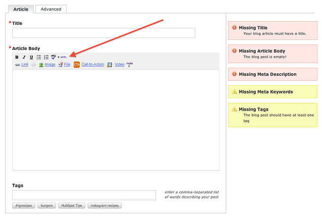 HubSpotCMSへエンベットコードを貼り付ける方法