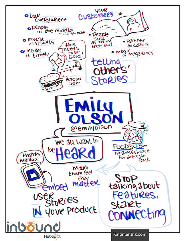 Emily Olson LaFave Bold Talk Graphic Recording