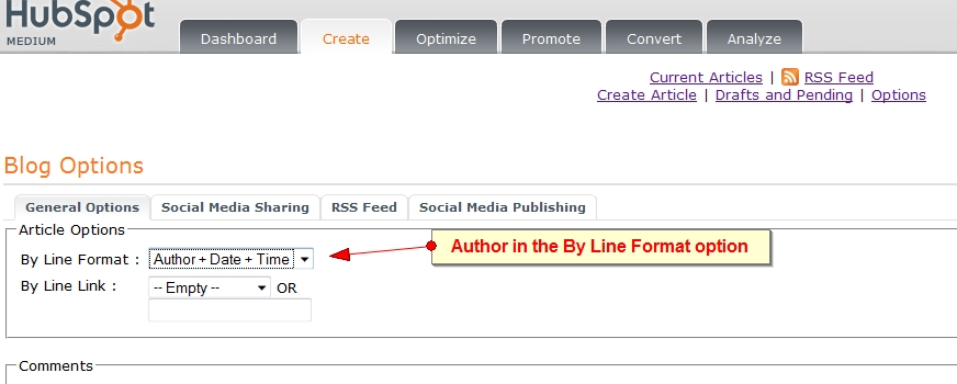 author by line format