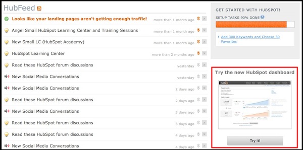 NEW FEATURE: New HubSpot Dashboard