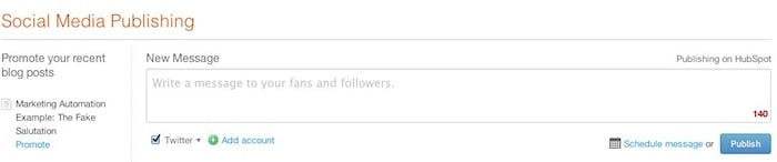 Schedule Tweets From HubSpot's New Social Media Publishing App
