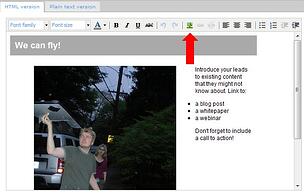 add images to your emails