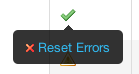 Reset Errors