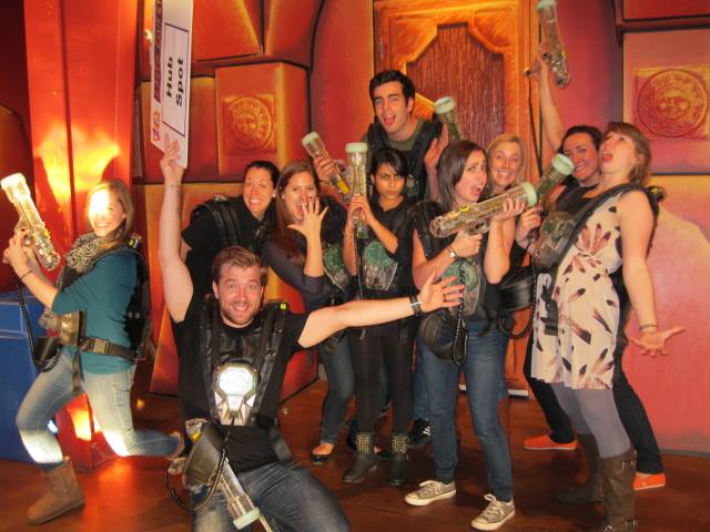 Team Outing Ideas: Laser Tag