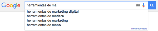 Google auto suggest