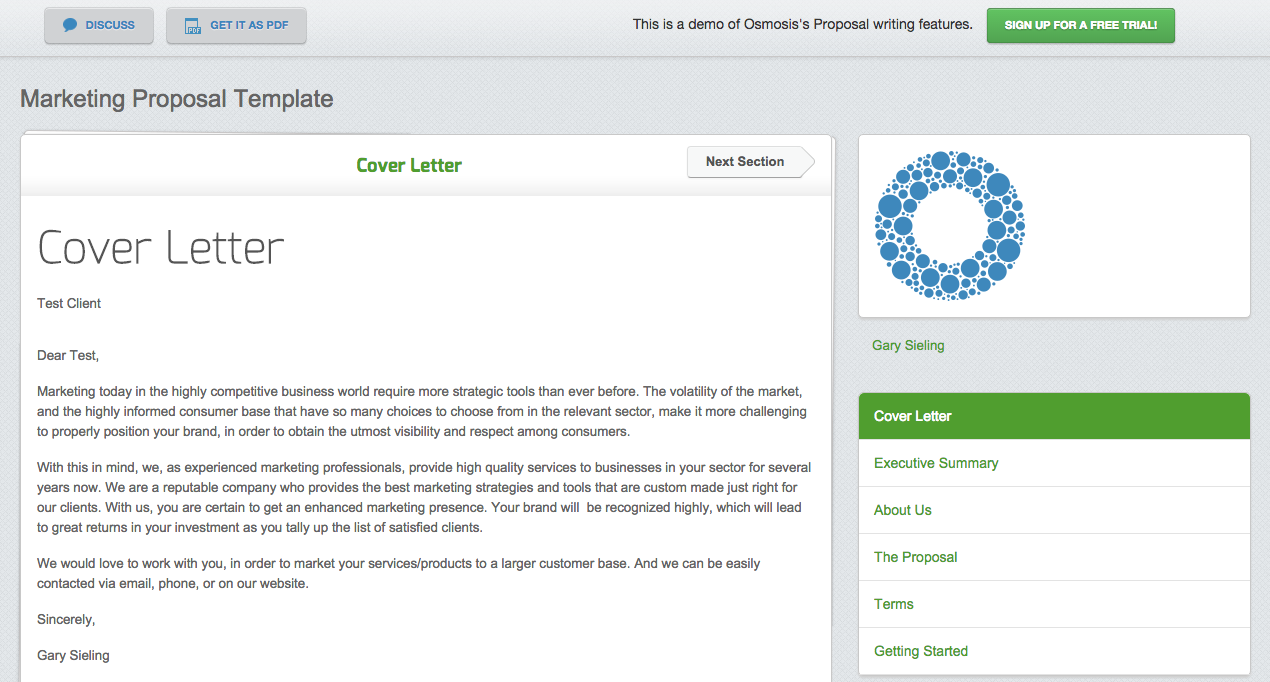 10 tools to help you easily manage create proposals in 2018 website proposal letter
