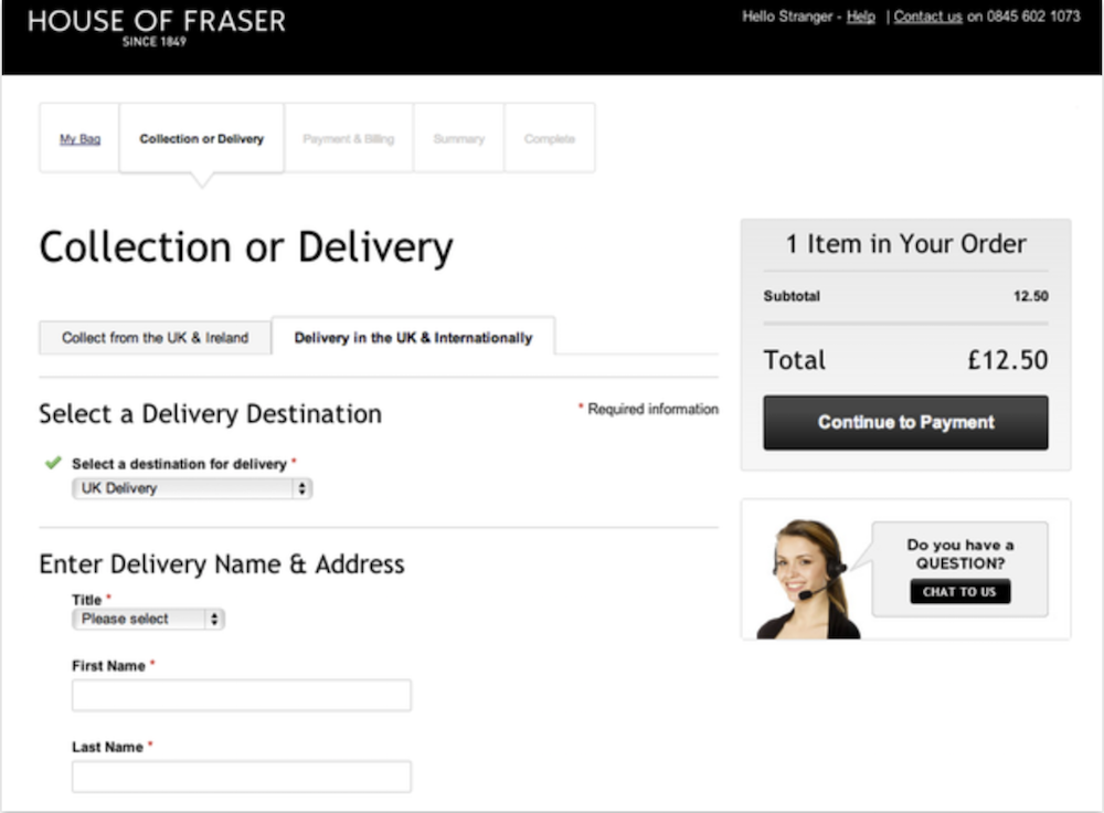 House of Fraser