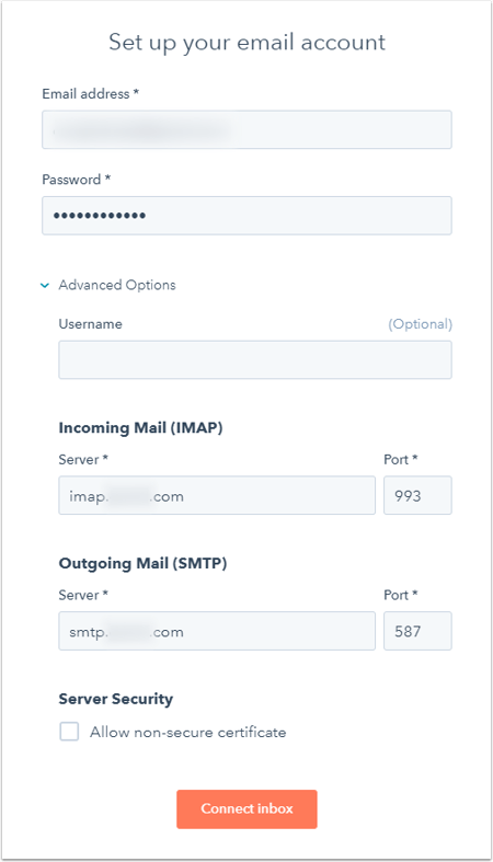 Connect Your Personal Email Connect Your Personal Email