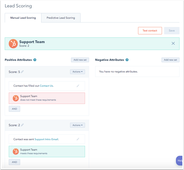 HubSpot Help article screenshot