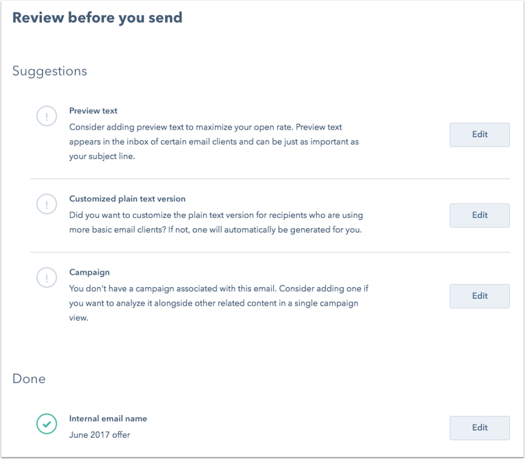 HubSpot Help article screenshot