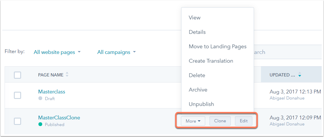 HubSpot Help article screenshot