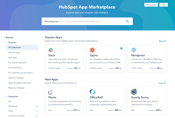 HubSpot App Marketplace