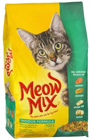 meow mix slogan