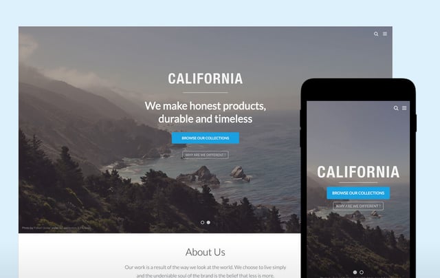 modèle-shopify modèle site ecommerce shopify