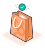 shopping bag small