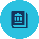 History icon. Link goes to National Archives virtual building tour.