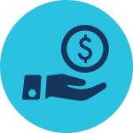 Money icon. Link goes to CFPB's page on money as you learn.