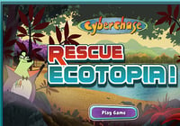 Screenshot of Ecotopia game. Link goes to PBS' Ecotopia game. 