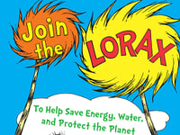 Cover of the Lorax activity book. Link goes to PDF of EnergyStar.gov's activity book on saving energy at home and school