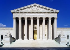 A picture of the Supreme Court. Link takes you to Kids.gov's Supreme Court infographic.