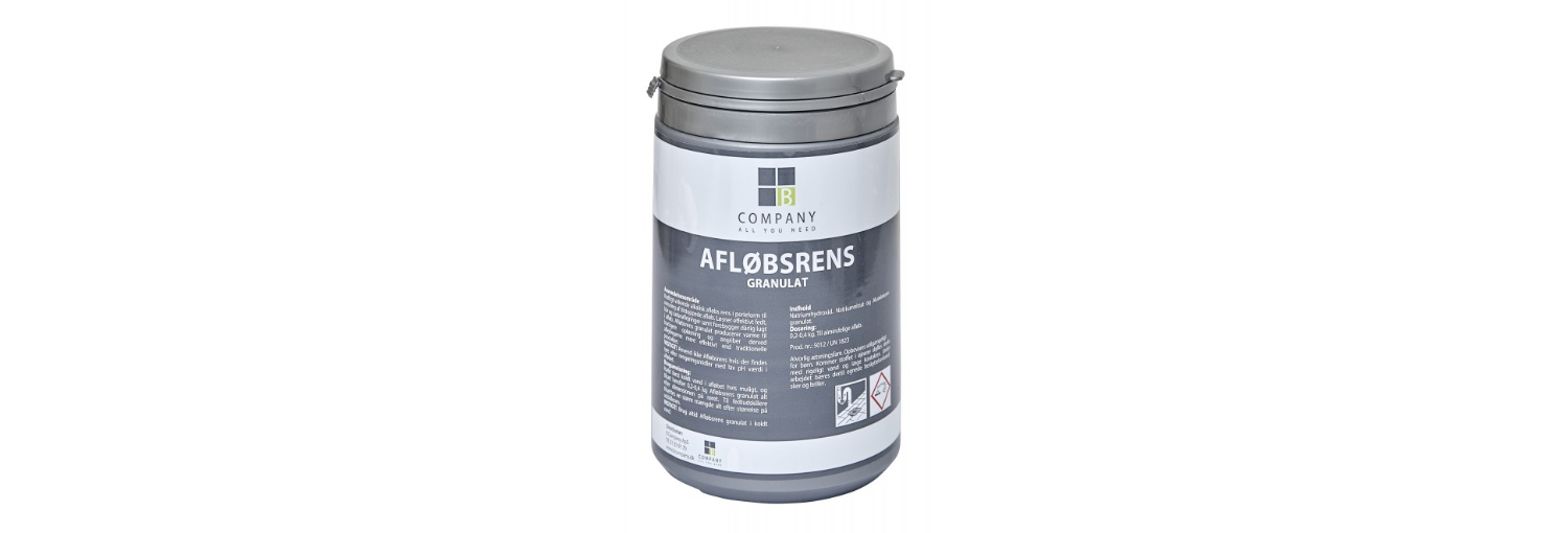 Afløbsrens (Granulat) 1 Kg - B Company - B Company