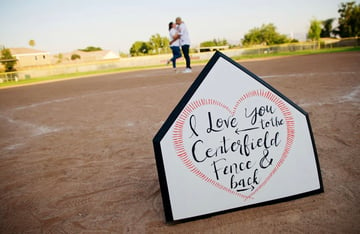 Love and Ball Games - Customize your wedding with Wedgewood Weddings!