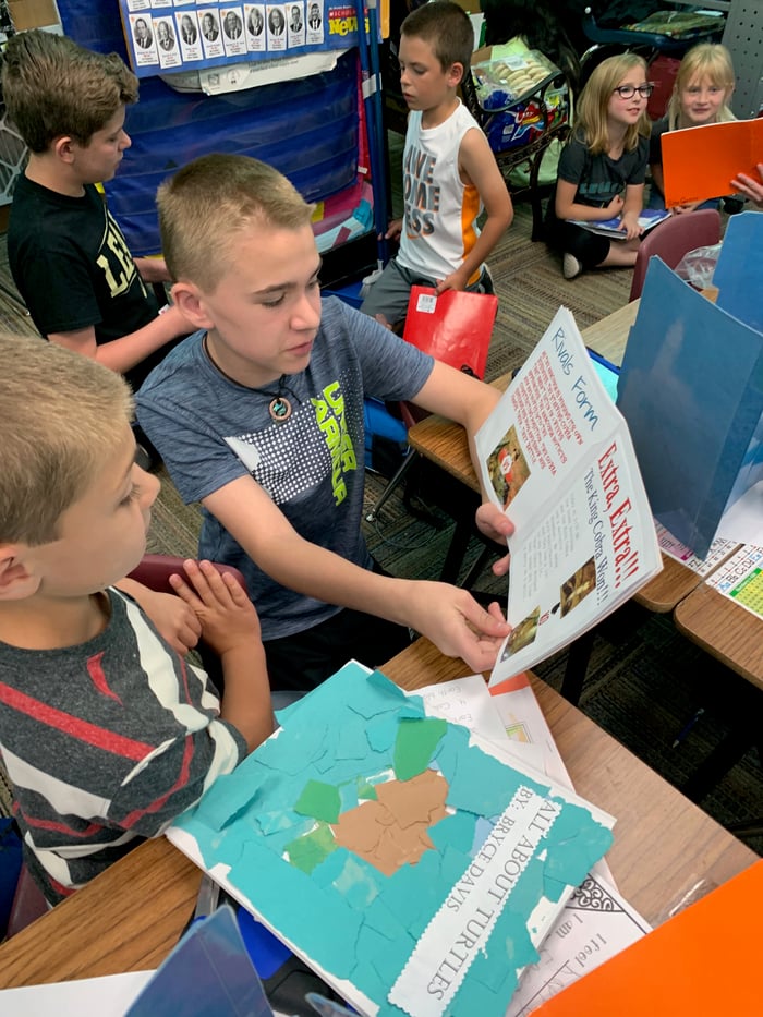 Mentorship: Sixth Graders Teaching First Graders