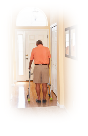 Senior walking 