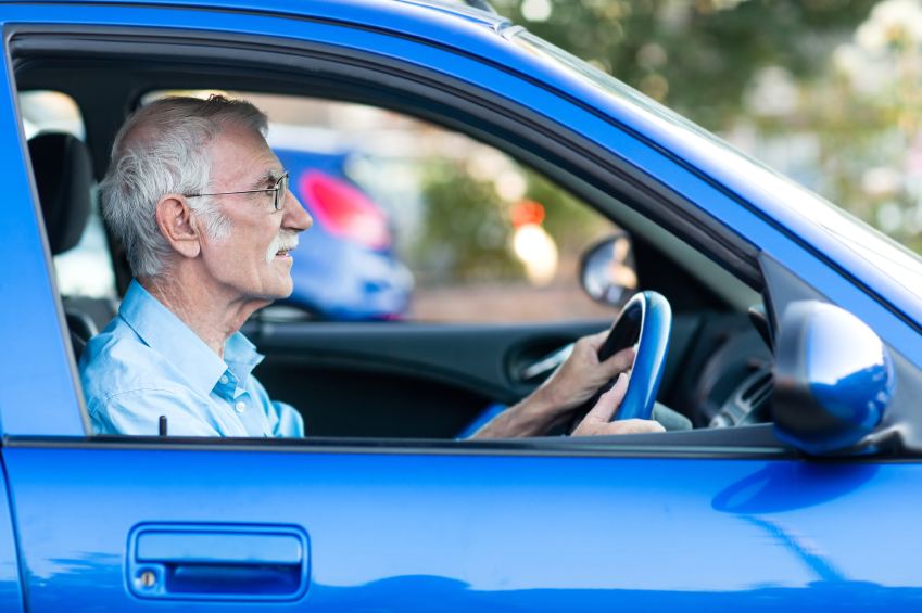 senior aging driving dementia