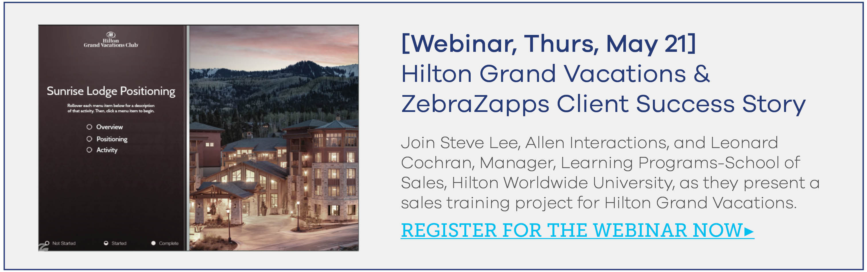 Sales Training Case Study Hilton 