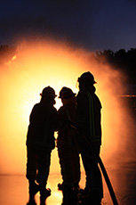 Fire Brigade Hot Fire Training