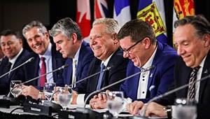 Premier Doug Ford Calls for Unity and Collaboration with the Federal Government at Premiers' Meeting