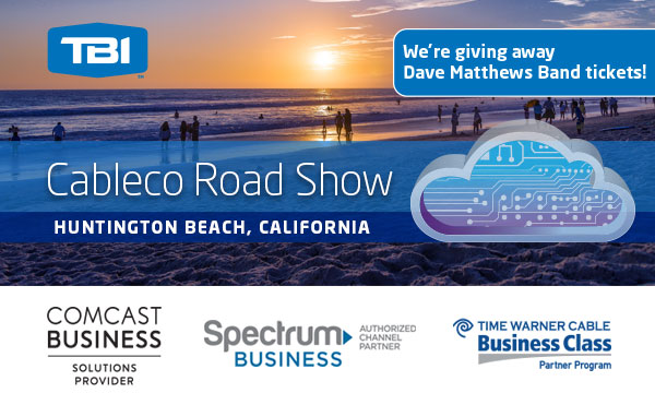You're Invited – Cableco Road Show with TBI Comcast, Charter/Spectrum and Time Warner Cable