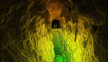 LiDAR Point Cloud of Mine