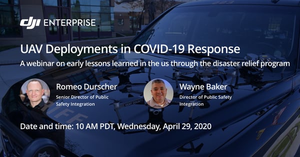 UAV deployment in COVID-19 social