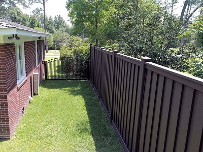 secure your backyard with a good fence.